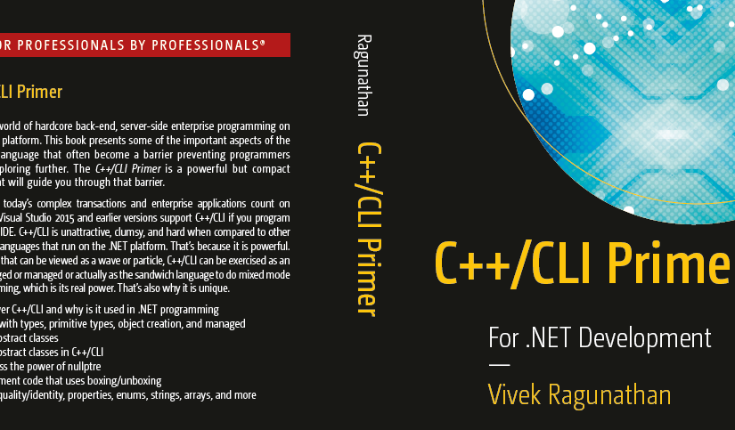C++/CLI Primer – An Apress Book